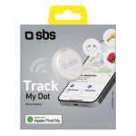 SBS TRACKER MY DOT COMPATIBLE WITH APPLE FIND MY white - Image 2