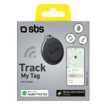 SBS TRACKER COMPATIBLE WITH APPLE FIND MY / ANDROID FIND HUB black - Image 2
