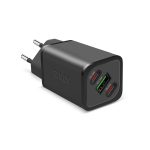 SBS TRAVEL CHARGER PD 100W GaN 3X PORTS black