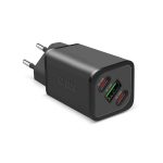 SBS TRAVEL CHARGER PD 140W GaN 3X PORTS black