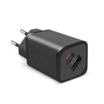SBS TRAVEL CHARGER PD 65W GaN 2X PORTS black - Image 3