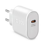 SBS TRAVEL CHARGER TYPE C PD 20W white