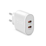 SBS TRAVEL CHARGER 2 PORTS PD 45W white - Image 2