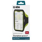 SBS UNIVERSAL XXXL ARMBAND UP TO 6.7 in WITH TOUCH WINDOW black green - Image 2