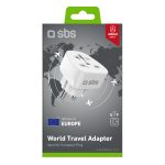SBS UNIVERSAL WORLD ADAPTER SCHUKO - Image 2