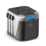 SBS UNIVERSAL TRAVEL CHARGER 12W EU/UK/US/AUS black