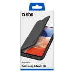 SBS WALLET LITE BOOK CASE SAMSUNG A14 4G / A14 5G black - Image 5