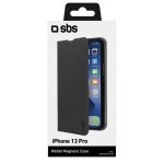 SBS WALLET LITE BOOK CASE IPHONE 13 PRO black - Image 5