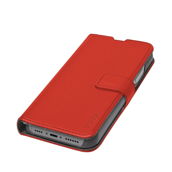 sbswallets_6284171 SBS WALLET STAND BOOK IPHONE 14 PRO MAX red - Image 1
