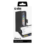 SBS WALLET STAND BOOK IPHONE 13 / 14 black - Image 3
