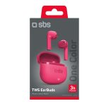 SBS WIRELESS EARPHONES TWS ONE COLOR pink - Image 2