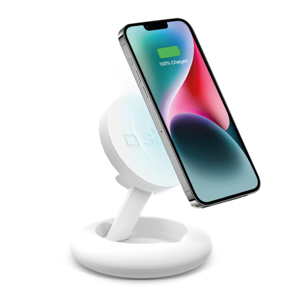 sbswireles_6307679 SBS WIRELESS CHARGER QI MAG 7.5W white - Image 1