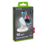 SBS WIRELESS CHARGER QI MAG 7.5W white - Image 2