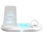 SBS WIRELESS CHARGER QI 3 IN 1 STATION 10W white - Image 3