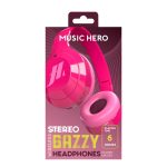 SBS WIRELESS BAZZY HEADPHONE WITH MIC pink - Image 4