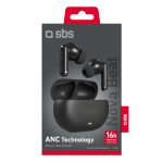 SBS WIRELESS EARPHONES TWS NOVA BEAT ANC black - Image 6