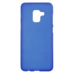 SENSO SOFT TOUCH SAMSUNG A8 PLUS 2018 blue backcover