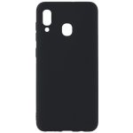 SENSO SOFT TOUCH SAMSUNG A20e black backcover