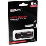 ΣΤΙΚΑΚΙ ΜΝΗΜΗΣ EMTEC 64GB USB 3.2 B120 CLICK SECURE - Image 2