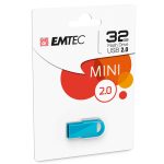 ΣΤΙΚΑΚΙ ΜΝΗΜΗΣ EMTEC 32GB USB 2.0 D252 MINI blue - Image 2