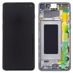 Samsung G973F Galaxy S10 - LCD Touch Prism Black Original GH82-18850A Service Pack