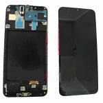 Samsung A305F Galaxy A30 - LCD Touch Black with Frame Original GH82-19725A Service Pack