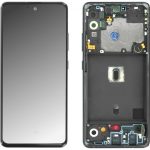 Samsung A515F Galaxy A51 - LCD Touch Black with Frame Original GH82-21680A/21669A/22084A/22083A Service Pack