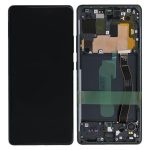 Samsung G770F Galaxy S10 Lite - LCD Touch Prism Black with Frame Original GH82-21672A Service Pack