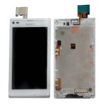 SONY Xperia L - LCD - Complete front + Touch White Original