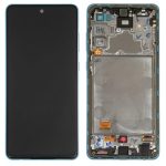 Samsung A725F/A726B Galaxy A72 4G/5G - LCD Touch Blue with Frame Original GH82-25624B/25463B/25460B/25849B Service Pack