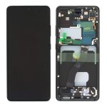 Samsung G998B Galaxy S21 Ultra 5G - LCD Touch Phantom Black with Frame Original GH82-26035A/26036A/26039A Service Pack