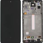 Samsung A528B Galaxy A52s 5G - LCD Touch White with Frame Original GH82-26861D Service Pack