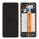 Samsung A022F Galaxy A02 - LCD Touch Black with Frame Original GH82-25249A Service Pack