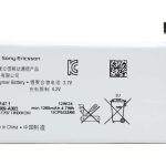 SONY Xperia Go - ORIGINAL BATTERY 1265mAh Li-Pol, BULK