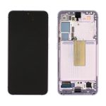 Samsung S911B Galaxy S23 - LCD Touch Pink with Frame Original GH82-30480D Service Pack