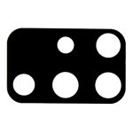 SAMSUNG A715F / A716F Galaxy A71 - Back Camera Lens Black High Quality OEM