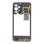 SAMSUNG A235F Galaxy A23 - Middle cover Frame Black Original