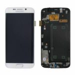 Samsung G925F Galaxy S6 Edge - LCD Touch White Original GH97-17162B Service Pack
