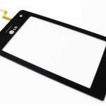LG KU900 - Touch panel / Window Black Original