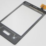 LG E400 - Touch screen + Lens Black Original