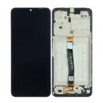 Samsung A226B Galaxy A22 5G - LCD Touch Black with Frame OEM