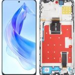 Honor 90 Lite 5G - LCD Touch Silver with Frame OEM