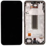 Samsung A346B/E Galaxy A34 5G - LCD Touch Black with Frame Original GH82-31200A/31201A Service Pack