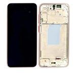 Samsung A266B/E Galaxy A26 5G - LCD Touch Peach Pink with Frame Original GH82-37049D Service Pack