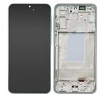 Samsung A266B/E Galaxy A26 5G - LCD Touch Lime Green with Frame Original GH82-37049C Service Pack