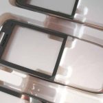 NOKIA E55 - Front cover White Aluminium Original