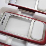 NOKIA E65 - Front cover Red Original