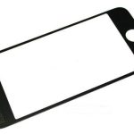 APPLE iPhone 4S - Glass screen Lens replacement Black ΟΕΜ