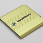 SONY-ERICSSON S500i - Battery cover Yellow Original