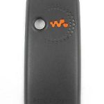 SONY-ERICSSON W200i - Battery cover Black Original